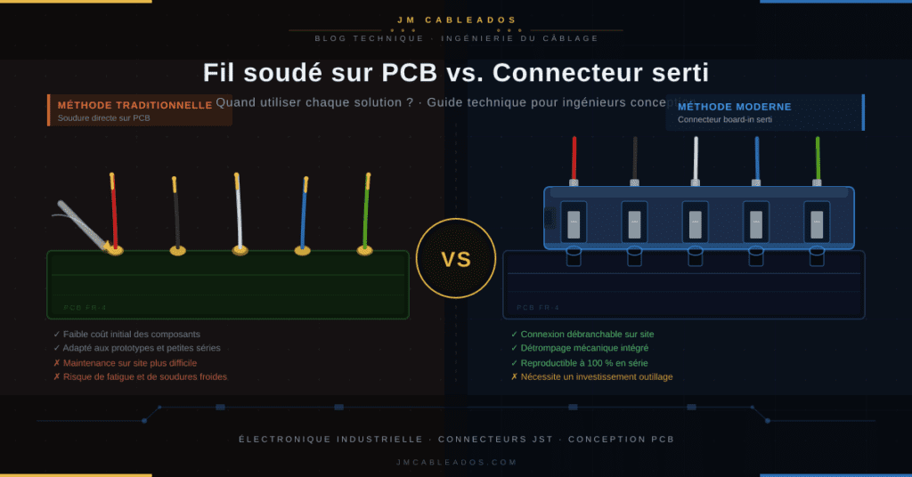 Fil vs connecteur