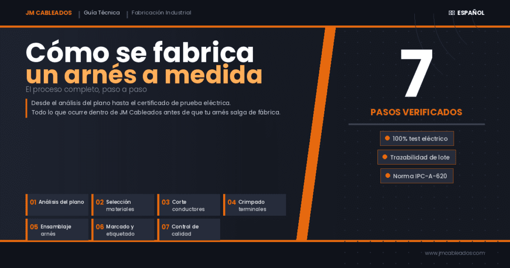 COMO SE FABRICA UN ARNÉS A MEDIDA